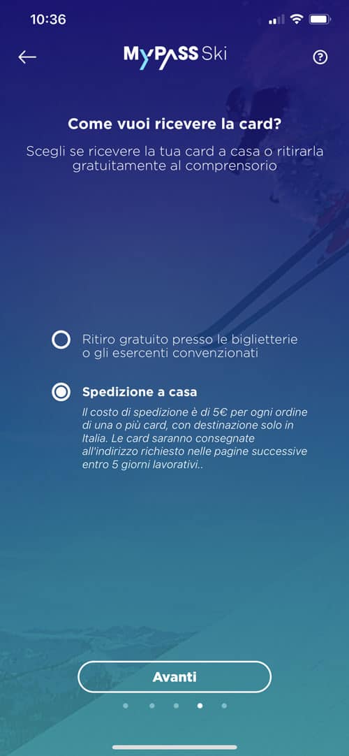 create an account, Skiers and Cards