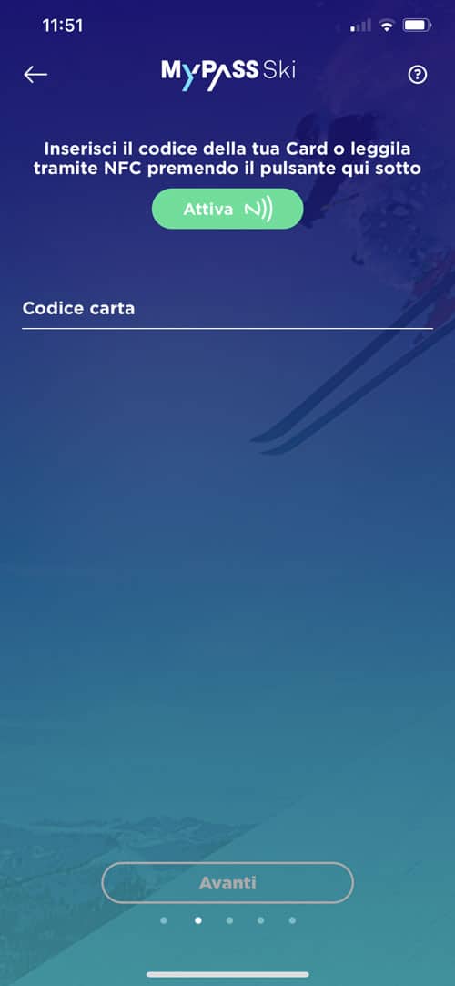 create an account, Skiers and Cards