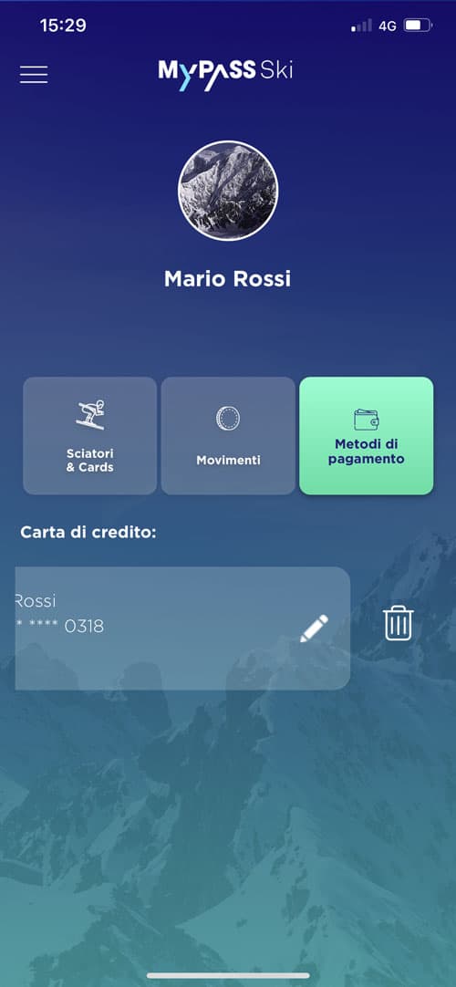 pagamento, Pagamenti