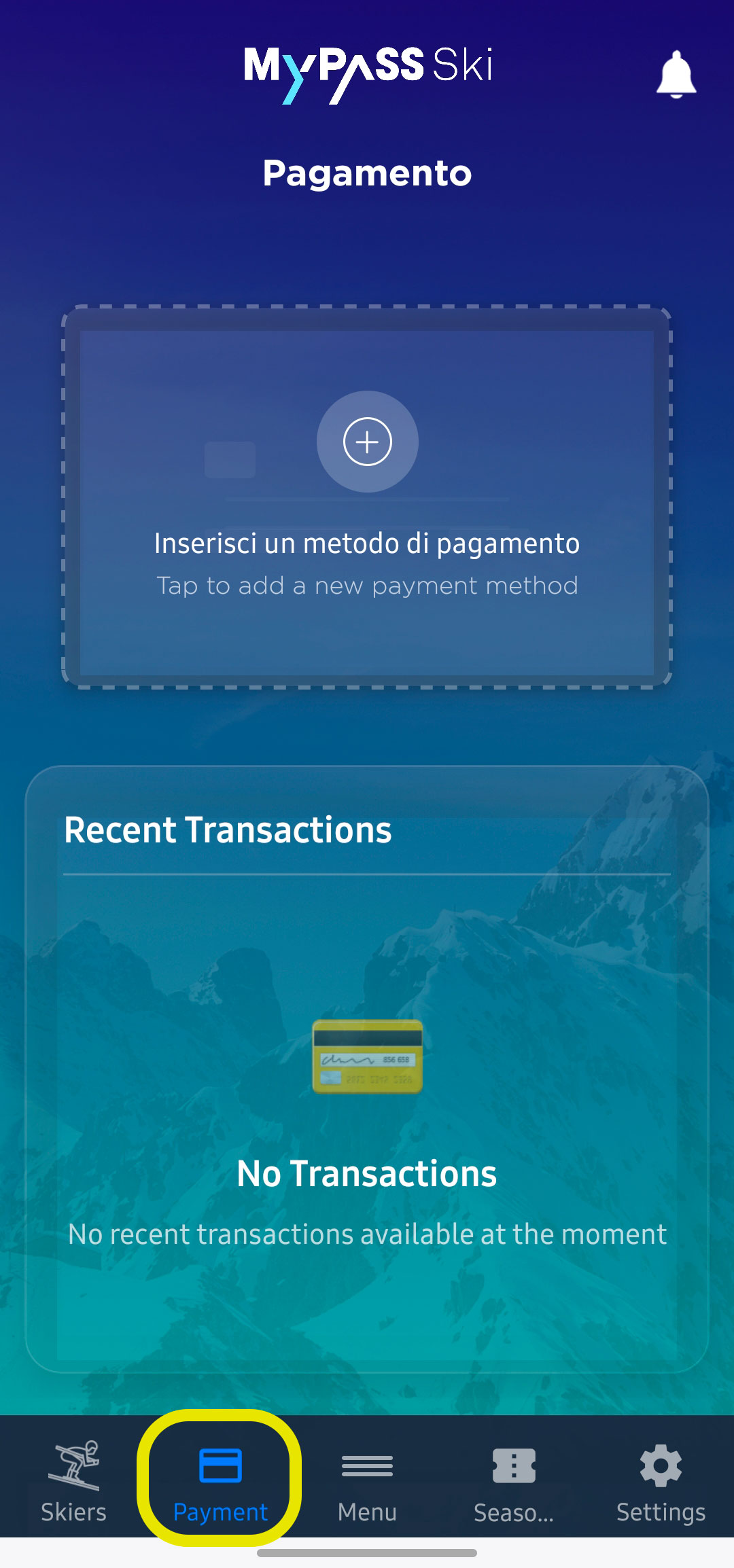 pagamenti, Pagamenti