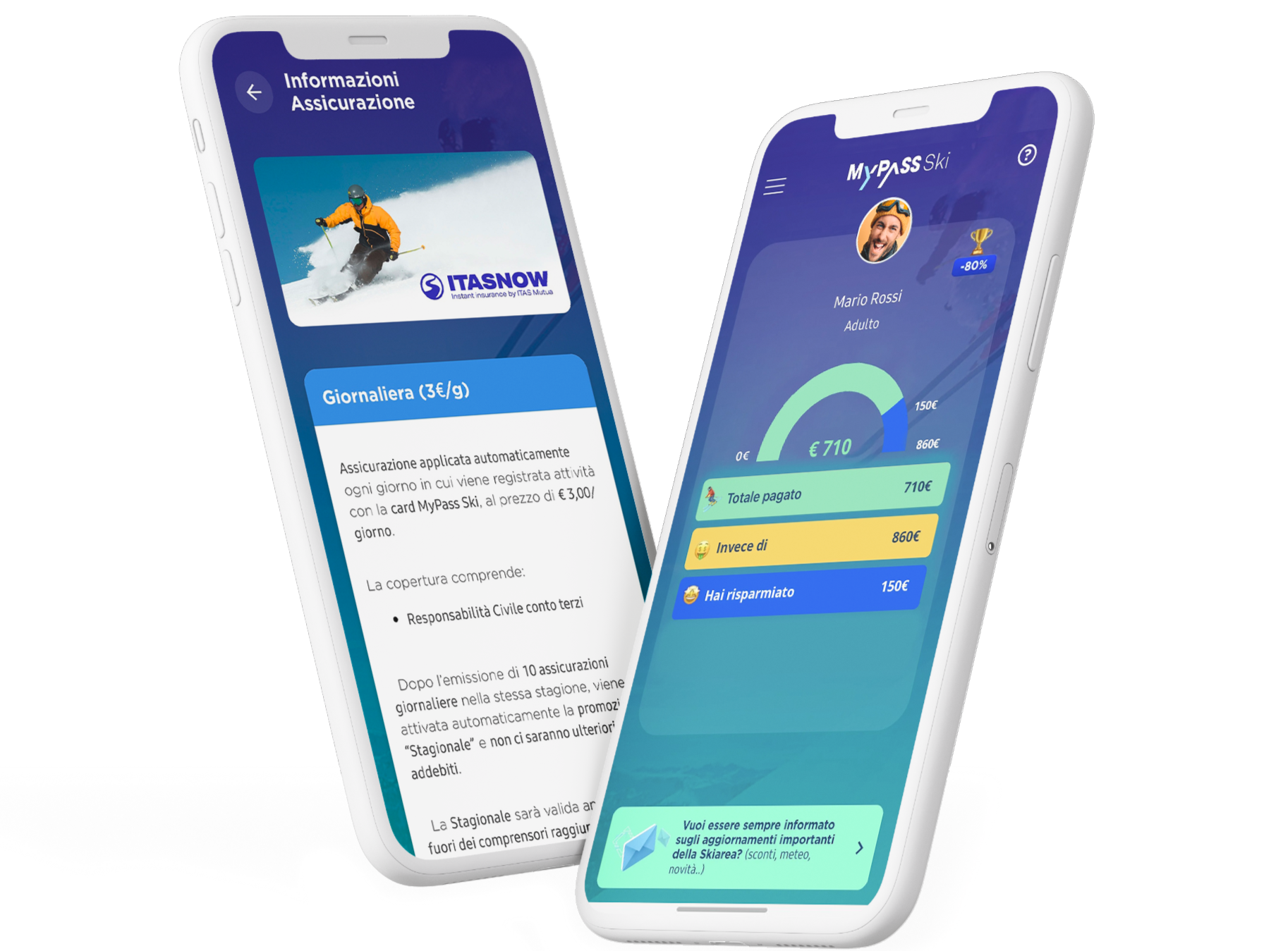 mypass ski itasnow insurance assicurazione, MyPass Ski x ITASNOW